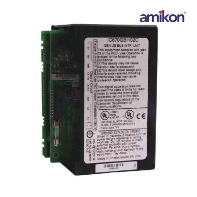 General Electric IC670GBI102 Genius Bus Interface Unit