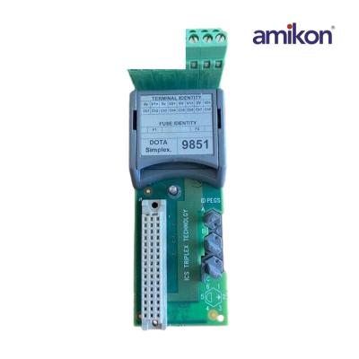 ICS Triplex T9851 Digital Output TA, 24Vdc, 8 Channel, Simplex, Commoned