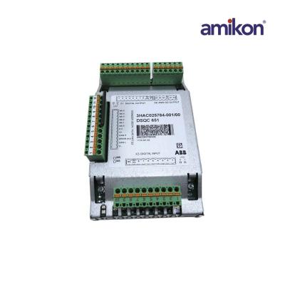 ABB DSQC651 3HEA800439-002 Analog I/O Module