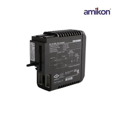 EMERSON KJ3001X1-BB1 12P0550X142 VE4001S2T2 Contact Card