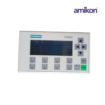 Siemens 6AV6640-0AA00-0AX0 TD400C Text Display