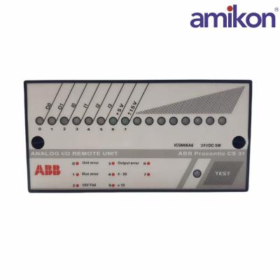 ABB  ICSMO6A6	ANALOG I/O REMOTE UNIT