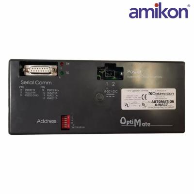 Optimation OP-1510 Optimate Control Panel