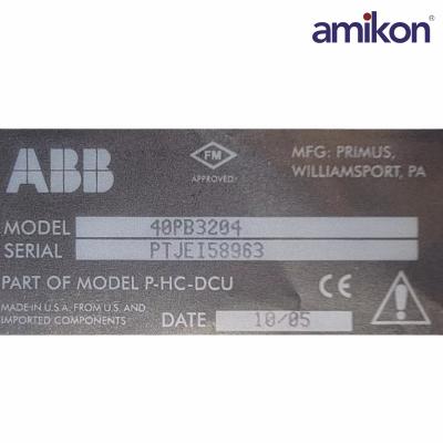 Bailey 40PB3204A Input/Output Module