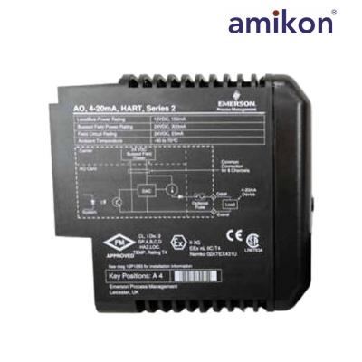 DeltaV M-series Traditional I/O 48-Pin 4–20 mA HART Analog Output Plus