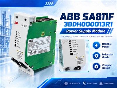 Why ABB SA811F 3BDH000013R1 Matters for AC 800F Power Continuity