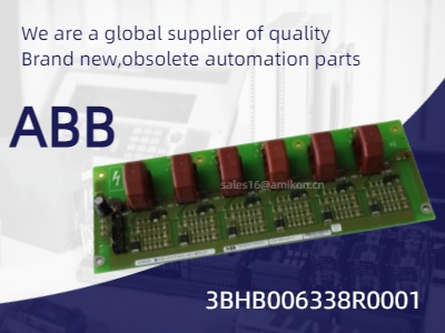 Enhancing Industrial Control with the ABB 3BHB006338R0001 Control Board