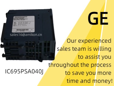GE IC695PSA040J Power Supply: A Reliable Solution for Industrial Automation