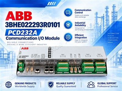 ABB 3BHE022293R0101 PCD232A: Why Interface Verification Comes First