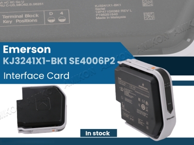How the Emerson KJ3241X1-BK1 SE4006P2 Interface Card Enhances Your DCS Network