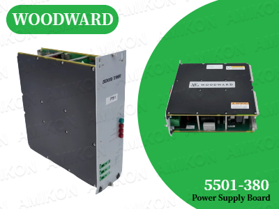 Reliable Power for Industrial Systems: The WOODWARD 5501-380 Power Supply Board