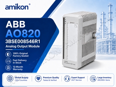 How Can ABB AO820 3BSE008546R1 Deliver Flexible Analog Control in S800 I/O Systems?