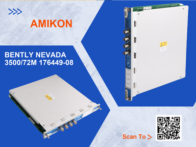 BENTLY NEVADA 3500/72M 176449-08 Recip Rod Position Monitor