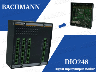Unlocking Precision and Flexibility with the BACHMANN DIO248 Digital I/O Module