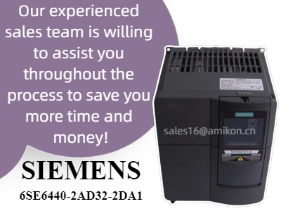 Siemens 6SE6440-2AD32-2DA1: A High-Performance AC Drive for Versatile Applications