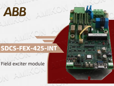 ABB SDCS-FEX-425-INT Excitation Control Module: Ensuring Stable Power Generation