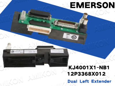 Maximize Your DeltaV System Potential with the EMERSON KJ4001X1-NB1 12P3368X012 Dual Left Extender