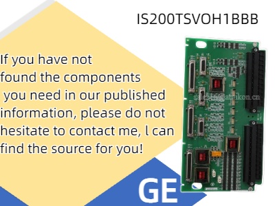  Enhancing Industrial Performance with the GE FANUC IS200TSVOH1BBB Servo Terminal Block