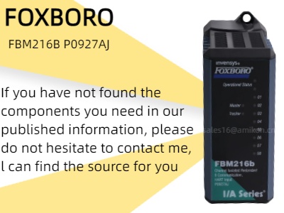 Understanding the FBM216B P0927AJ: Redundant HART Communication Input Module for Advanced Industrial Applications