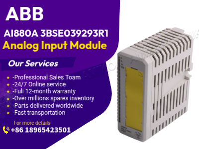 What Makes the ABB AI880A 3BSE039293R1 Analog Input Module Essential for Modern Industrial Automation?