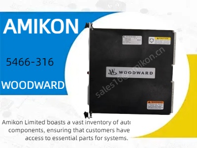 The Versatility and Power of the Woodward 5466-316 Analog Combo Module in Industrial Control
