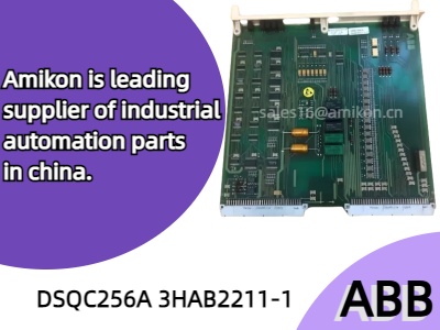 Understanding the ABB DSQC256A 3HAB2211-1 Sensor Module Board: A Key Component for Industrial Automation