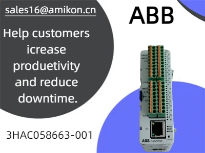 The ABB 3HAC058663-001 Digital Base I/O Module