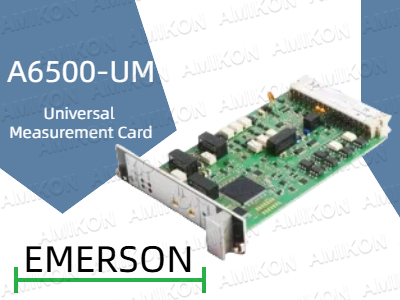 Unlocking Precision and Flexibility with the EMERSON A6500-UM Universal Measurement Card